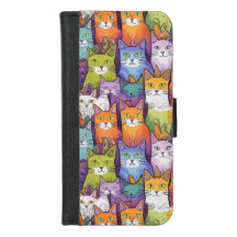 Cute Cat ladies phone wallet