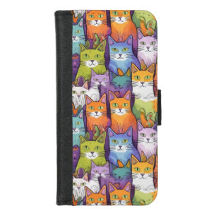 Cute Cat ladies phone wallet