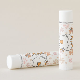 Cute cat lip balm