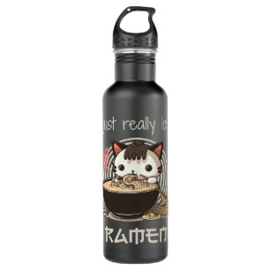 Cute Water Bottles Aesthetic, Kawaii Japanese Snack Bear Water Flask  Vacuum Bottle