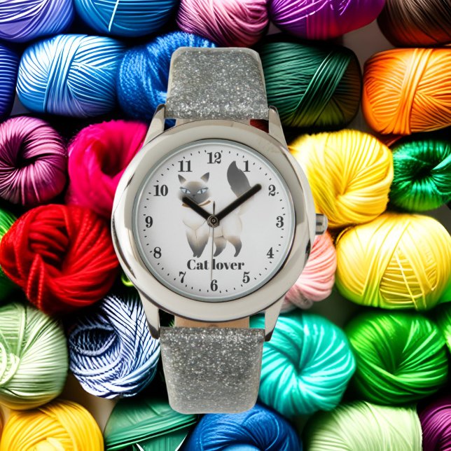 Cute cat lover girls watch (Creator Uploaded)