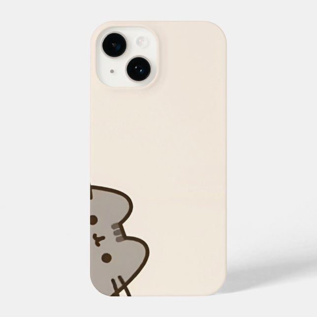  Cute Cat Lover Phone Case | Custom Cat Design  (Back)