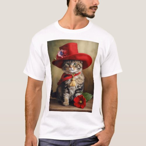 Cute Cat lover  T_Shirt