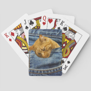 Cute Cat Lovers Keepsake gift Poker Cards