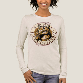 Cute Cat Lovers Retro Lollipop  Tri-Blend Shirt