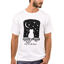 Cute Cat Low Energy T-Shirt Kawaii Cozy Design