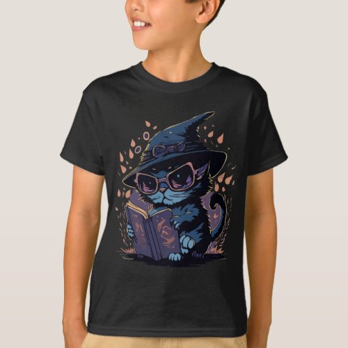 Cute Cat Mage T_Shirt