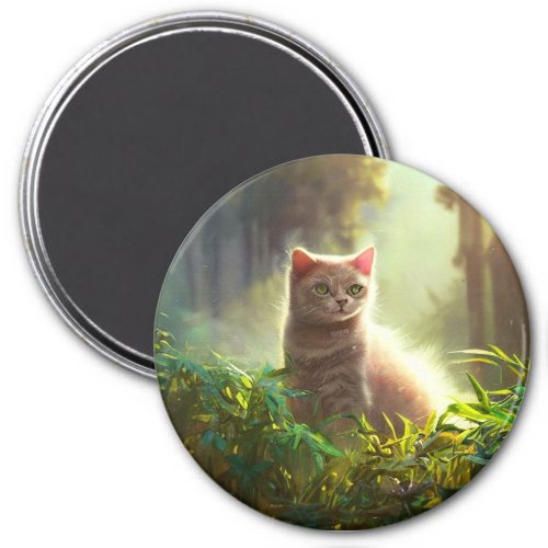 Cute Cat Magnet