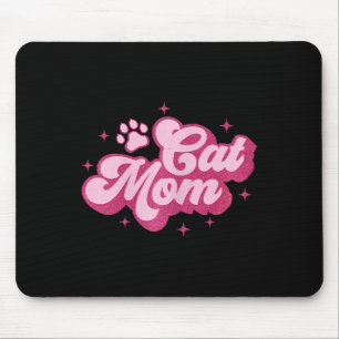 Cute Cat Mam Cat Mama Kitty Kitten Cat Mom Mouse Pad