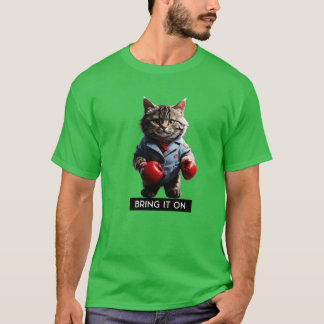Cute Cat MMA Muay Thai Boxing TShirt