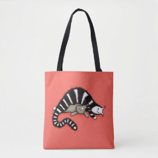 Cute Cat Mom Love Family Tote Bag