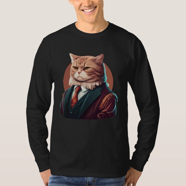 Cute cat moments Beautiful cat patterns for cat    T-Shirt (Front)