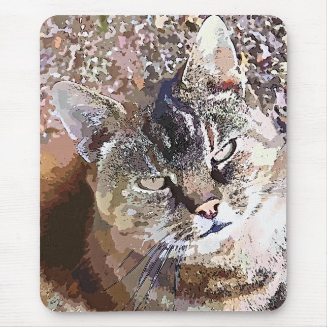 CUTE CAT MOUSE PAD (Front)