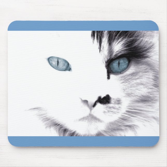 Cute Cat Mouse Pad (Front)