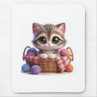 Cute Cat  Mouse Pad
