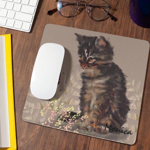 Cute Cat Mouse Pad