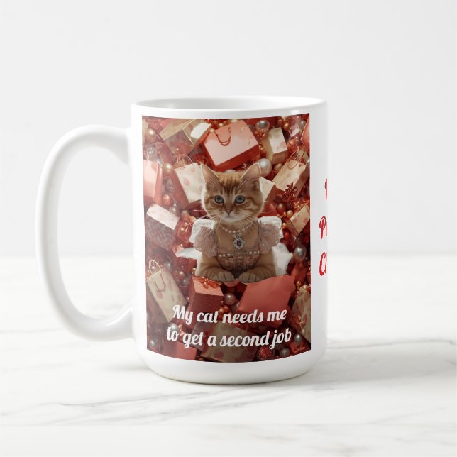 Cute Cat mug (Left)