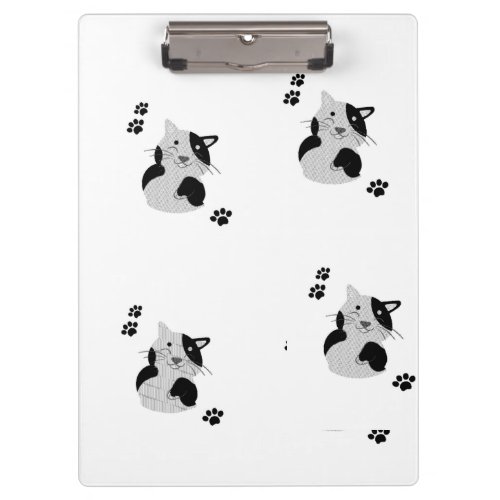 Cute Cat Mug Clipboard