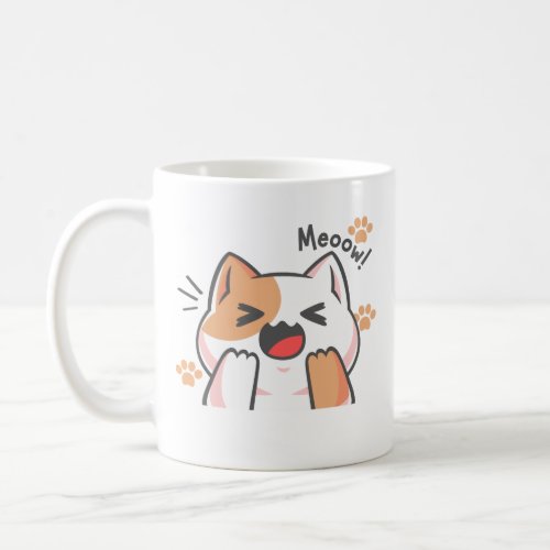 Cute Cat mug Gift for Cat Mom Dad Coffee Mug