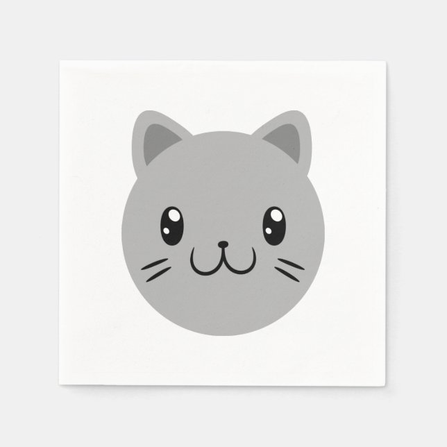 Cute Cat Napkins (Front)