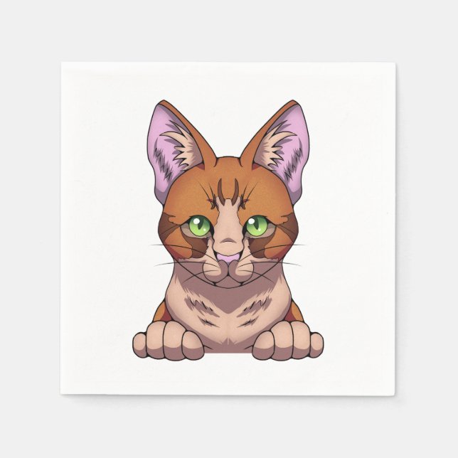 Cute Cat Napkins (Front)