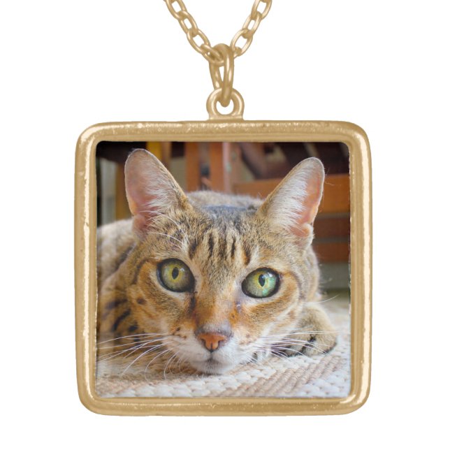 Cute Cat necklace (Front)