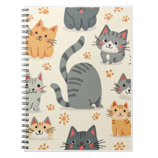 cute cat notebook