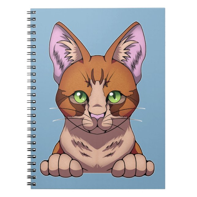 Cute Cat Notebook (Front)