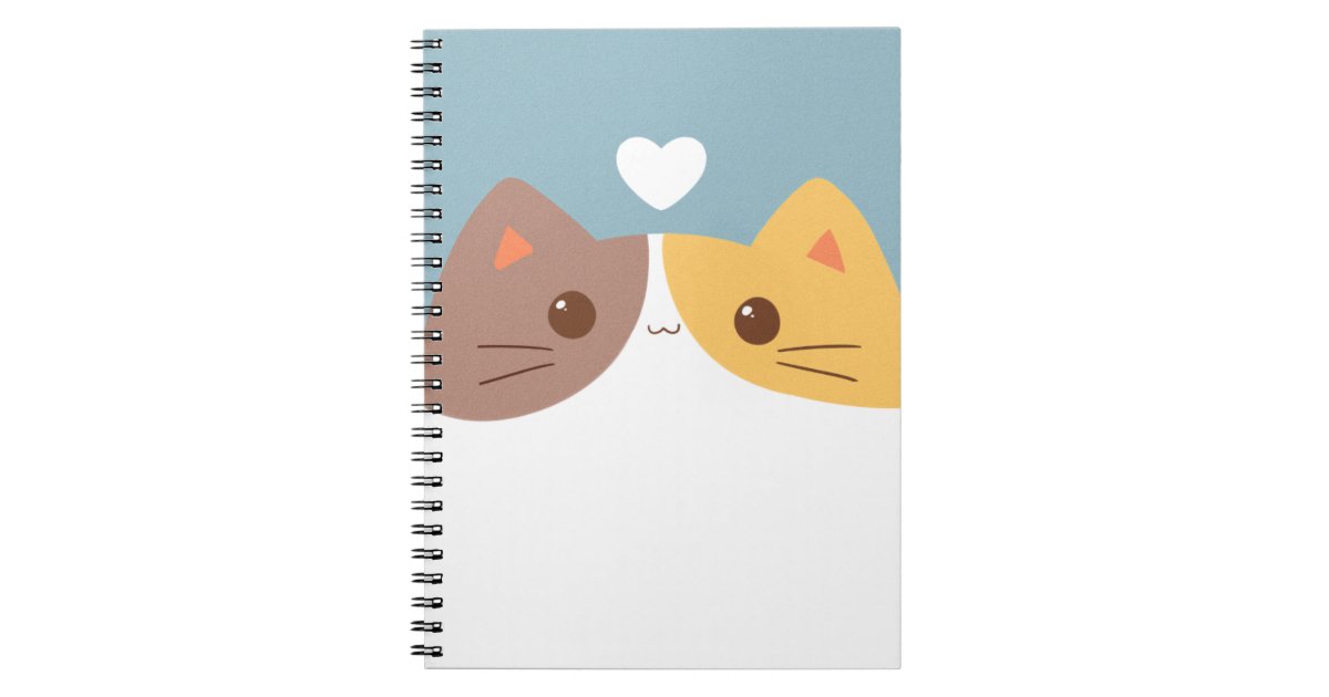 Cute Cat Notebook | Zazzle