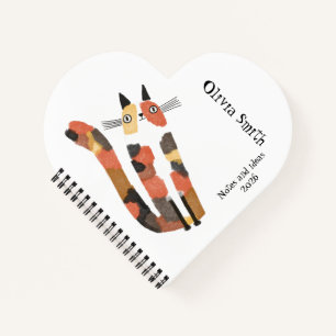 Cute Cat Notebook – Personalized Journal for Cats 