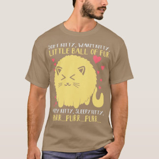 Cute Cat Owner Kitten Cat Mom Cat Dad Lullaby Song T-Shirt