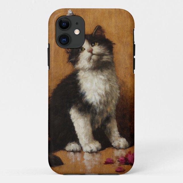 Cute Cat Painting Case-Mate iPhone Case (Back)