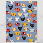 Cute Cat Pattern (Front)