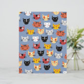 Cute Cat Pattern (Standing Front)