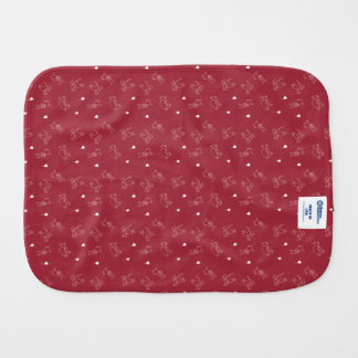 Cute Cat Pattern Baby Burping Cloth