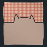 Cute Cat Pattern Bandana<br><div class="desc">This is a cute fun cat pattern that makes the perfect gift.</div>