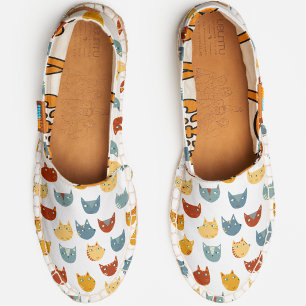 Cute Cat Pattern Espadrilles