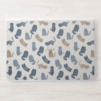 Cute Cat Pattern HP Laptop Skin – Protective Vinyl