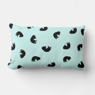 CUTE Cat Pattern Lumbar Pillow