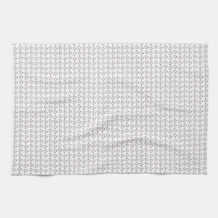 Cute Cat Pattern Seamless Background Kitchen Towel