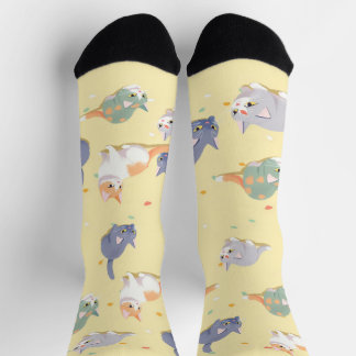 Cute Cat Pattern Socks