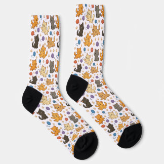 Cute Cat Pattern Socks