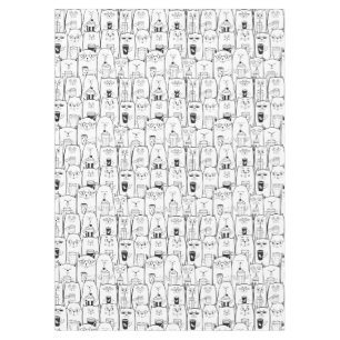 Cute Cat Pattern Tablecloth