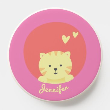 Cute Cat - Personalized Kids PopSocket