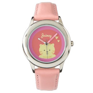 Cute Cat- Personalized Kids  Watch