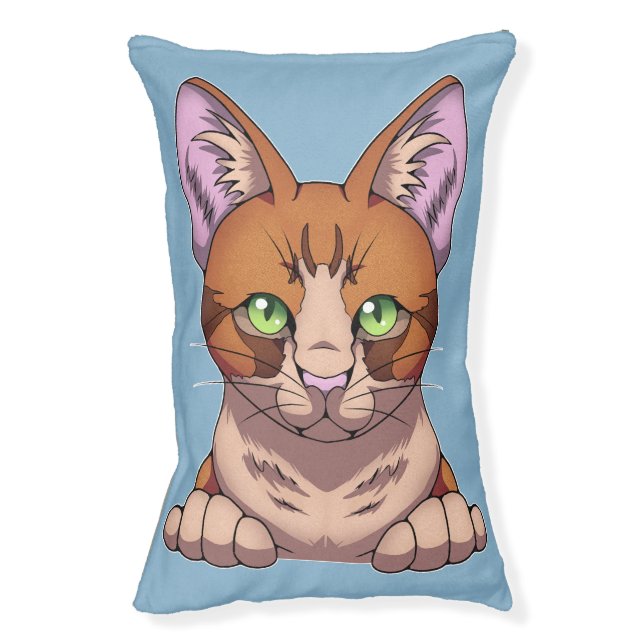 Cute Cat Pet Bed (Front Vertical)