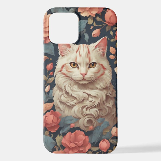 Cute cat Phone case (Back)