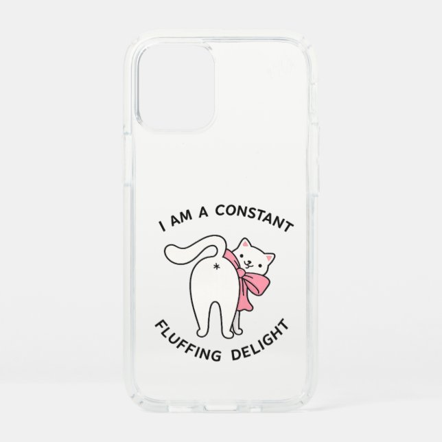 Cute Cat Phone Case for Cat Lovers – Adorable Kitt (Front)