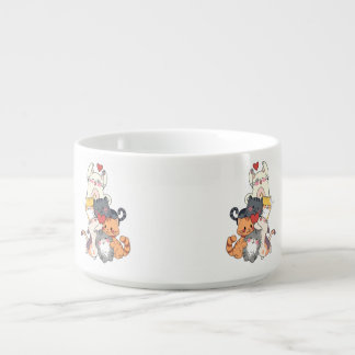 Cute Cat Pile of Love – Adorable Kittens Hugging Bowl