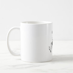 Cute Cat Playing Piano Funny Musician Art Coffee Mug